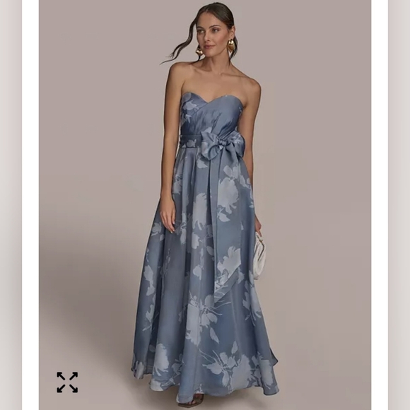 Donna Karan Dresses & Skirts - Donna Karan New YorkWomen's Floral-Print Ball Gown